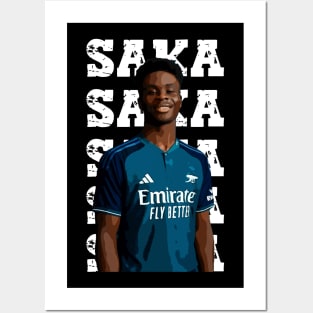 Bukayo Saka Posters and Art